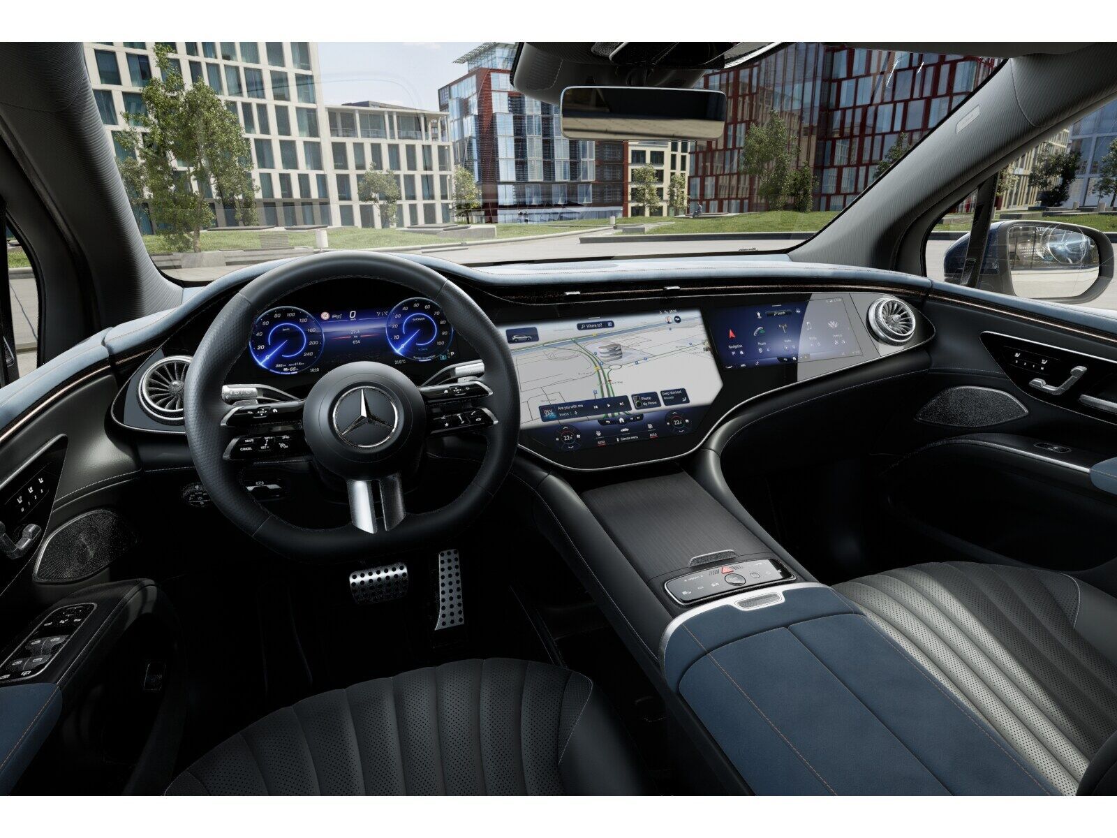 Mercedes-Benz EQS 450 4M SUV AMG-LINE-PREM.PLUS AHK PANO AIRMA foto 11