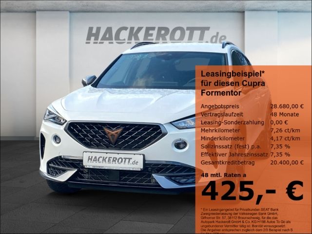 Cupra Formentor VZ e-HYBRID für 425,- € mtl. ohne Anza