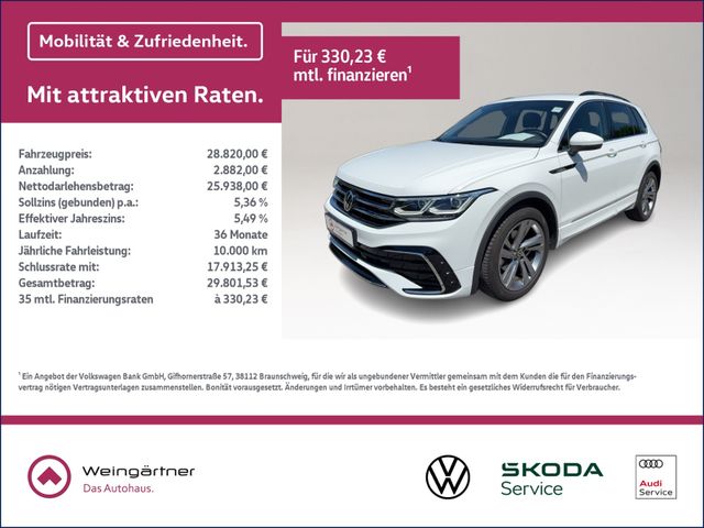 Tiguan 1.5 TSI R-Line, ACC, RearView, App, LED D
