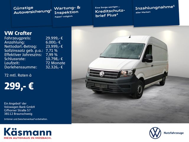 Volkswagen Crafter Kasten 35 MR HD L3H3 AHK PDC KLIMA