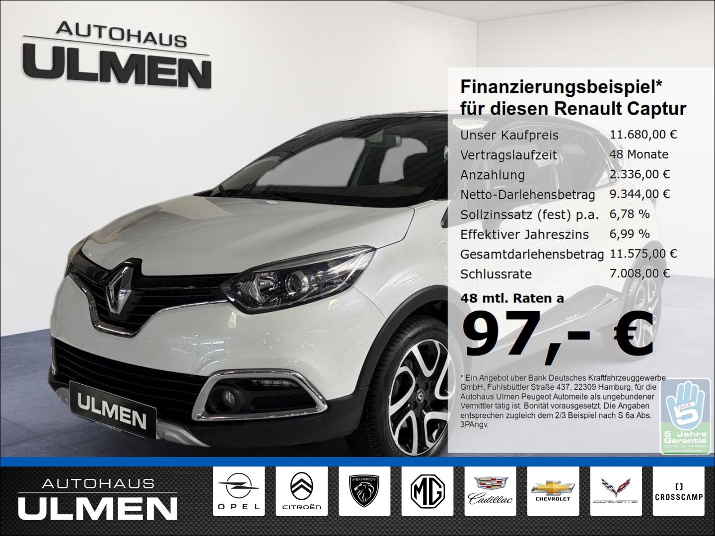 Renault Captur Crossborder 118 Rückfahrkamera SHZ Blueto