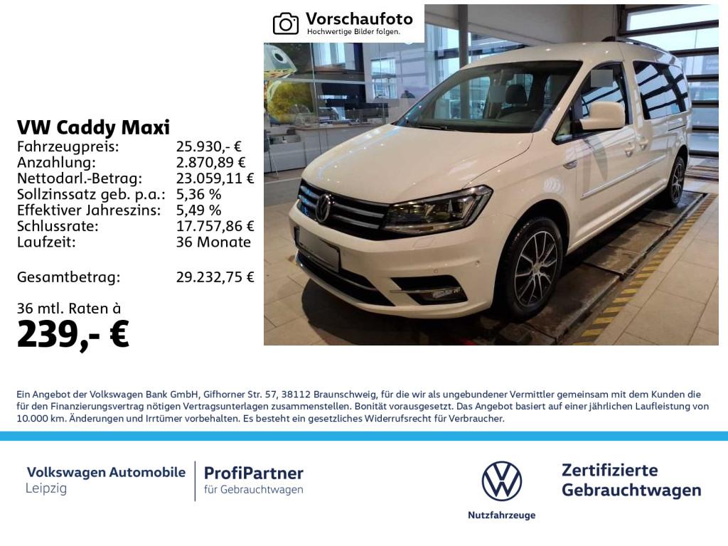 Volkswagen Caddy Maxi TDI Highline*AHK*ACC*Bi-Xenon*Standh.
