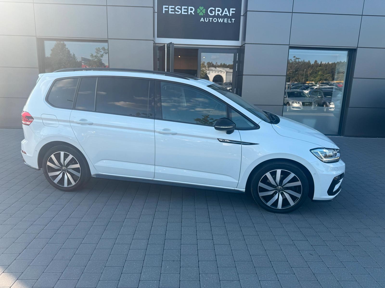 Volkswagen Touran 2.0 TDI R line PAN AHK 7SITZ DAB NAVI LED, миниатюра 7