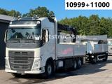Volvo FH 420 6x2 Pritsche+HIAB Ladekran Komplett-Zug - Gebraucht Hiab ladekran