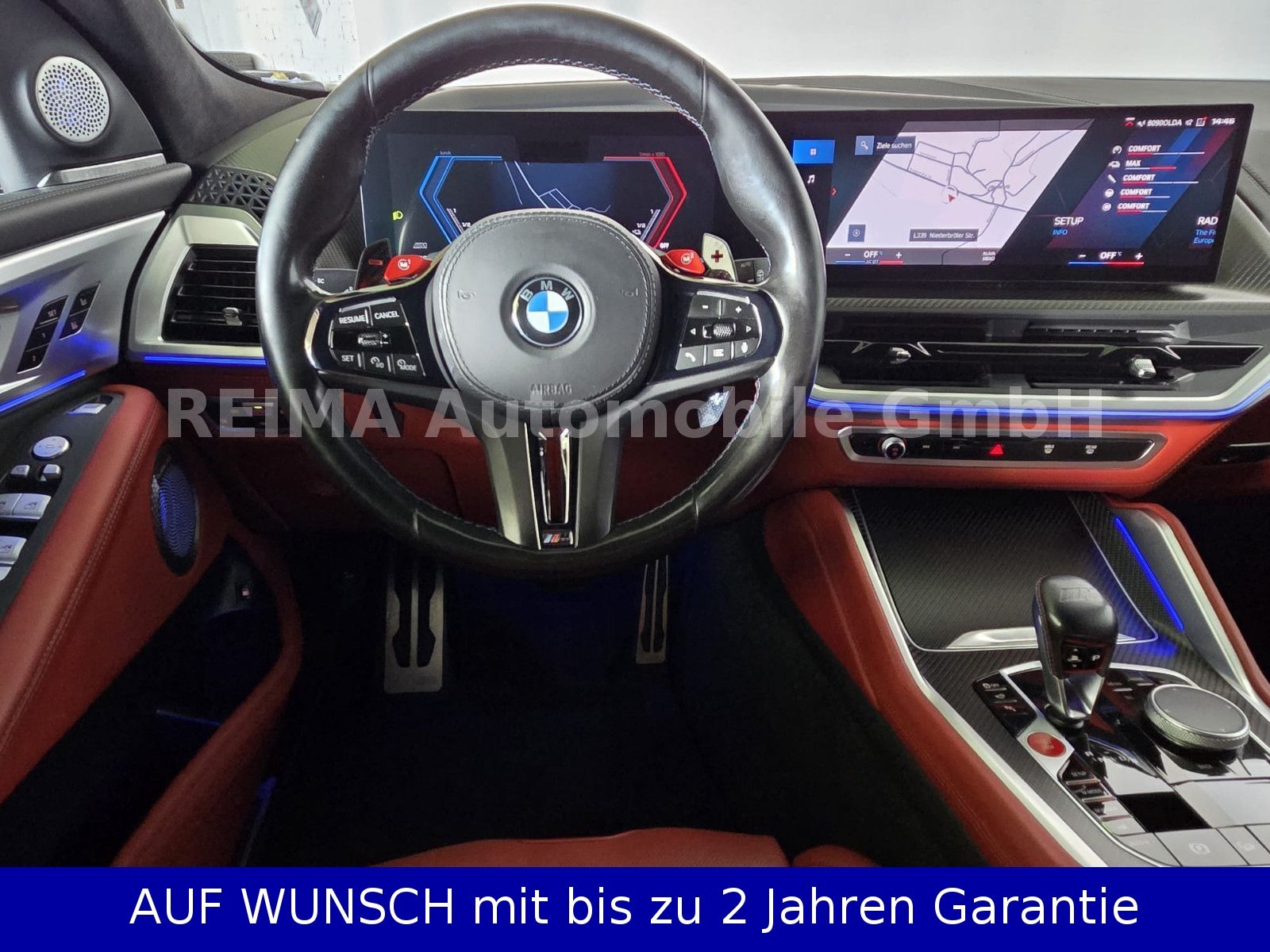 Fahrzeugabbildung BMW XM M, 480 KW, B&W, HUD, AHK, Laser, SOH 94,2%
