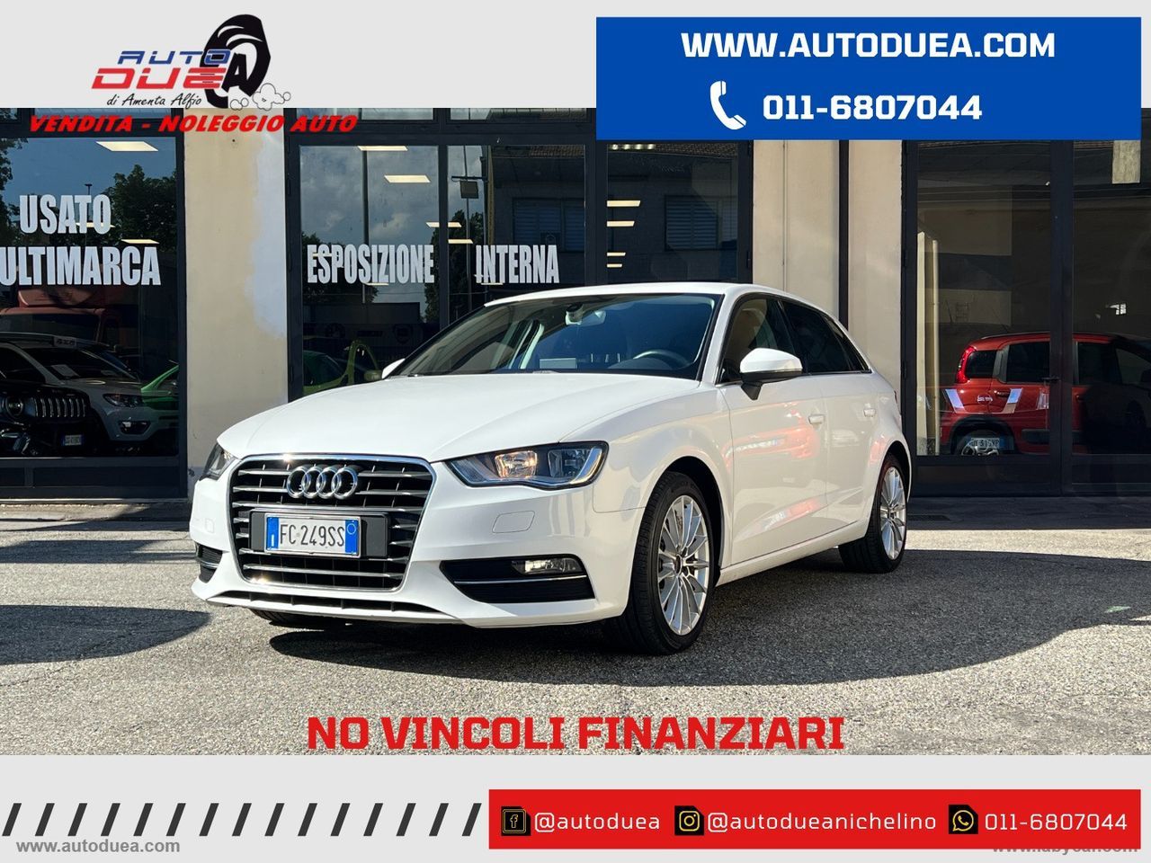 AUDI AUDI A3 SPB 1.6 TDI S-TRONIC Ambiente EURO6