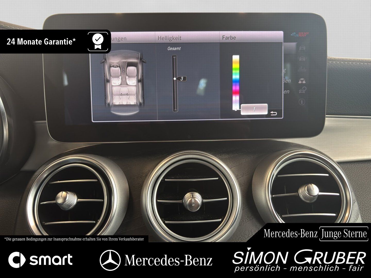 Fahrzeugabbildung Mercedes-Benz C 200 Cabriolet AMG Night Distronic 360 19 Zoll