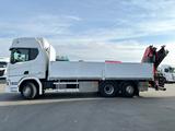 Scania R 560 6x2-4/BAUSTOFFFAHRZEUG/KRAN FASSI F255RA - Scania 560