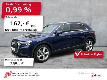 Audi Leasingangebot: Audi Q3 TFSI 110kW LED+NAVI+RFK+AHK+LEDER+SHZ+VC+19"
