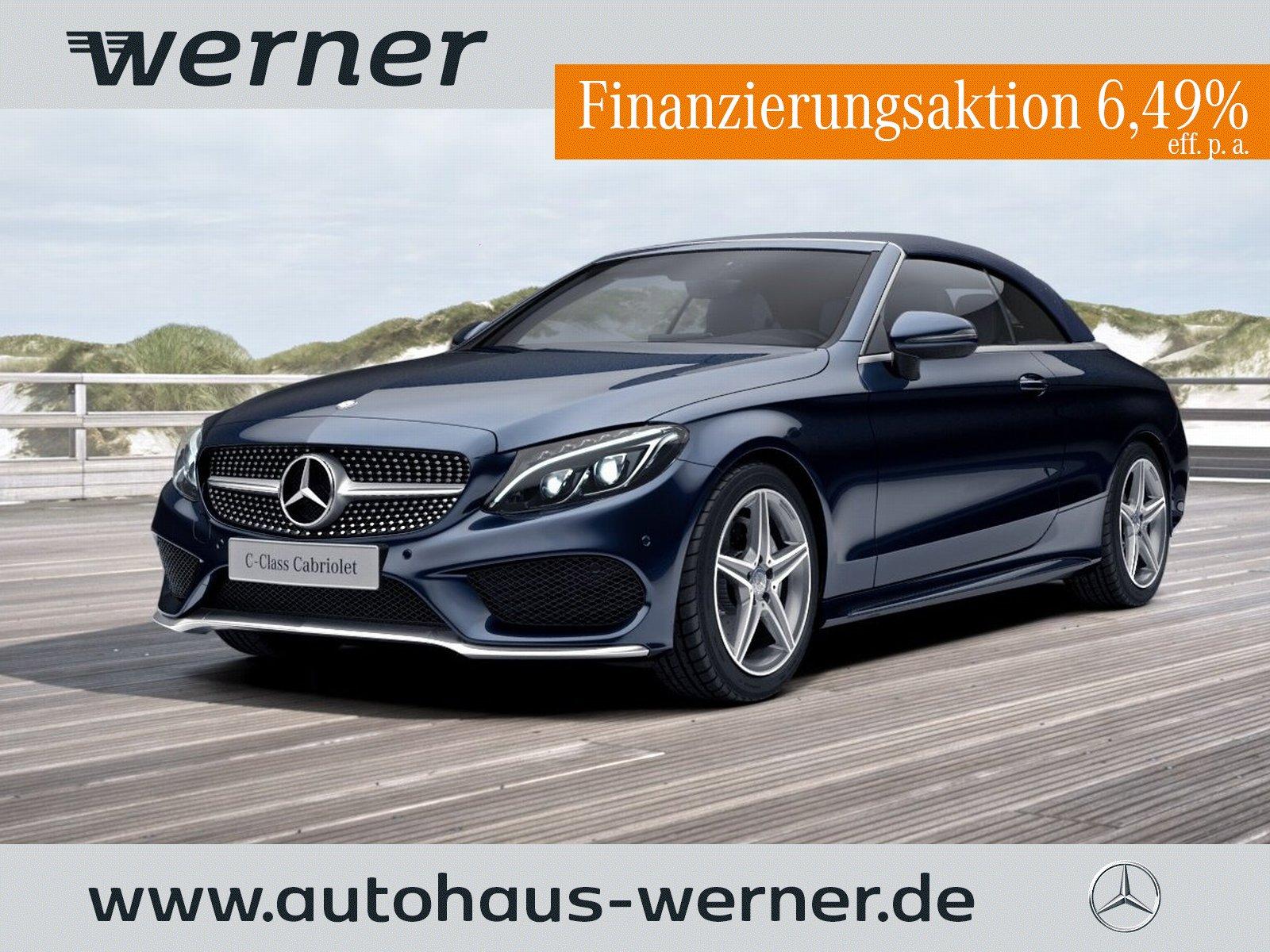 Mercedes-Benz C 220 d 9-G AMG CABRIO-KOMFORT MEMO MBEAM COMAND