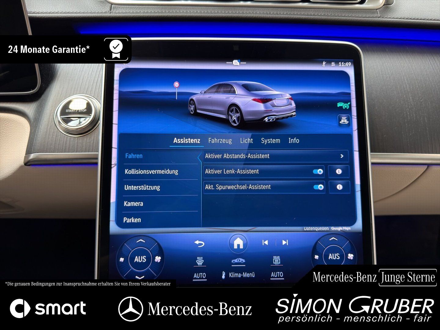 Fahrzeugabbildung Mercedes-Benz S 63 E L Perfo Carbon First Class Burm4D Keramik