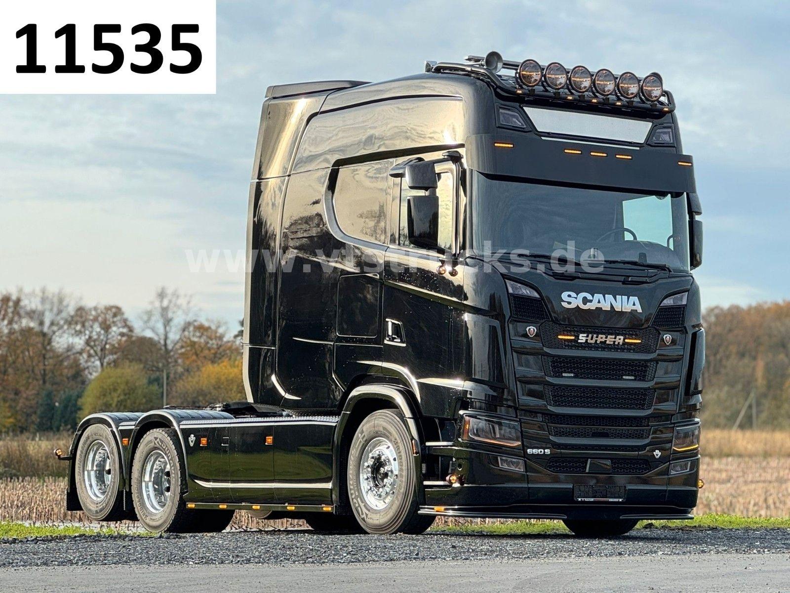 Scania S660 6x2LL V8 Retarder VLASTUIN/TV/LED/ACC/HYP