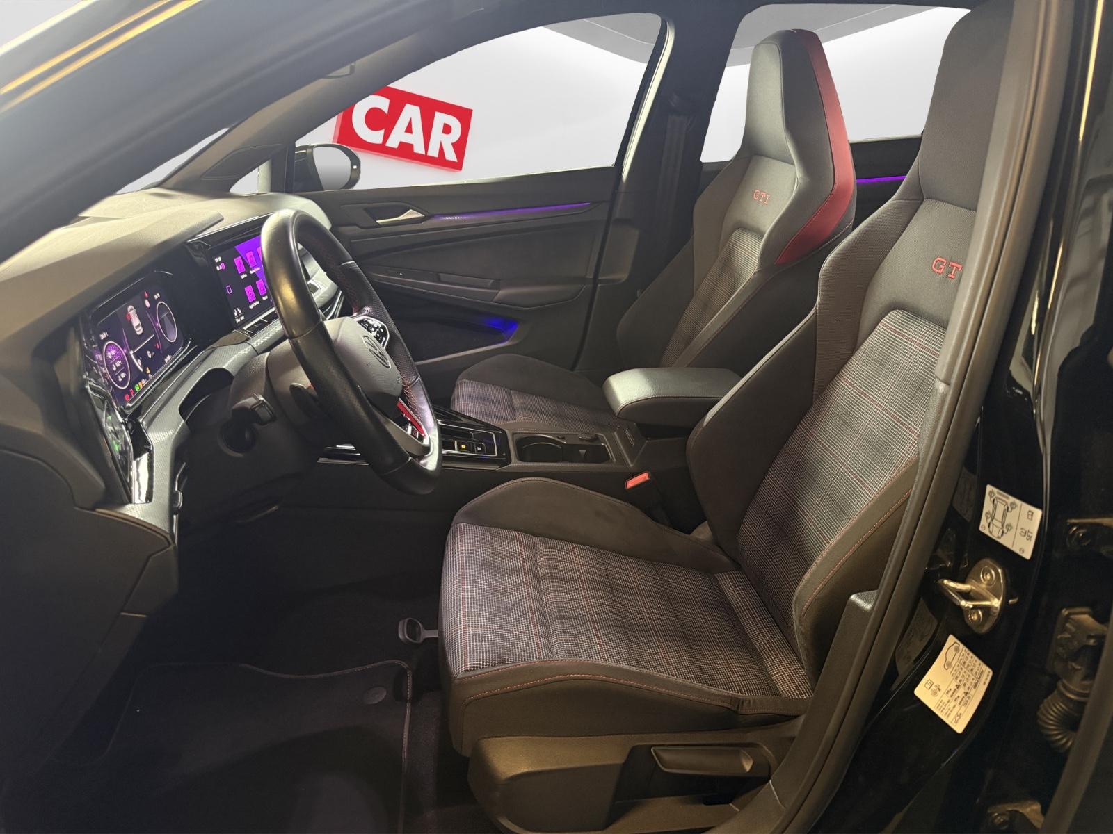 Volkswagen Golf VIII GTI STANDHZG-HUD-MATRIX-BLACK-ACC-RFK, миниатюра 9