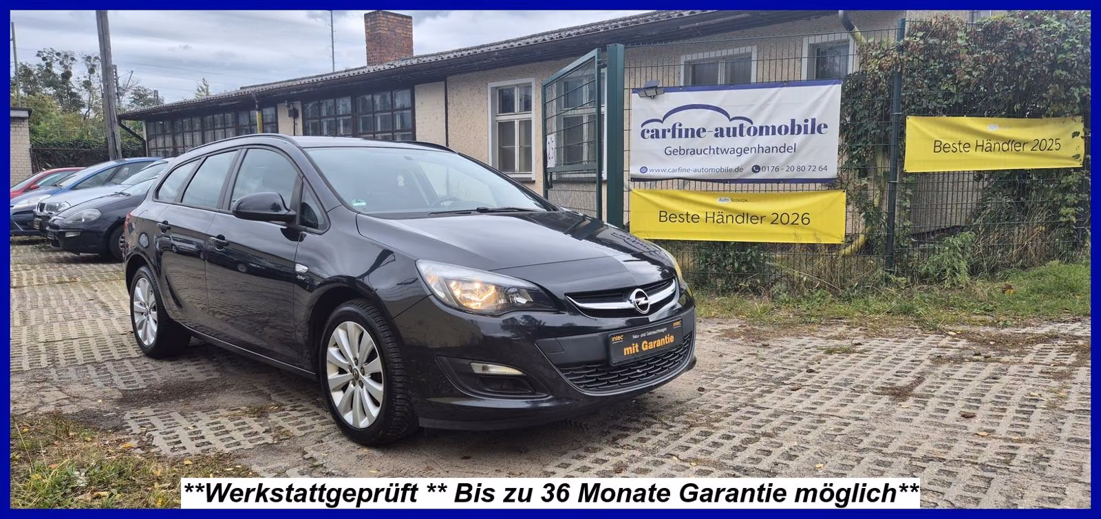 Opel Astra J Sports Tourer Top-Ausstg.+AHK+GARANTIE