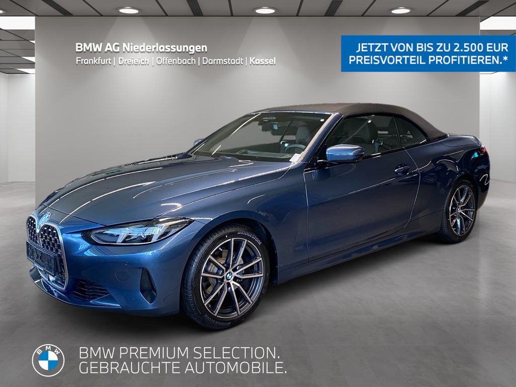 BMW 420d Cabrio AHK Driv.Assist.Prof Kamera HiFi