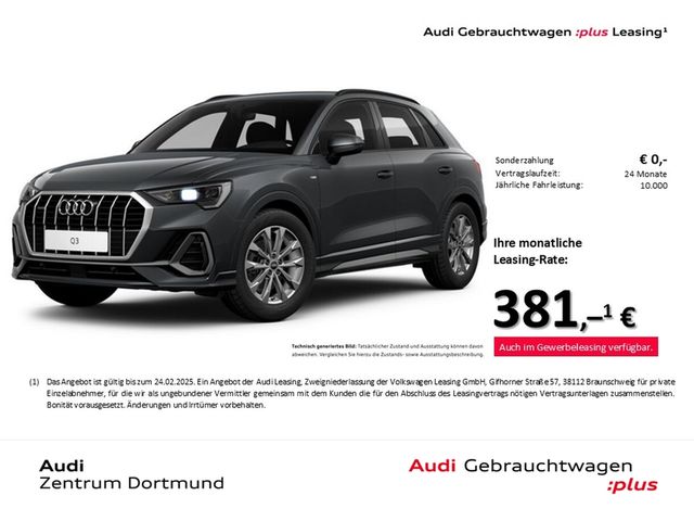 Audi Q3 35 quattro S LINE CAM LM18 E-KLAPPE NAVI+