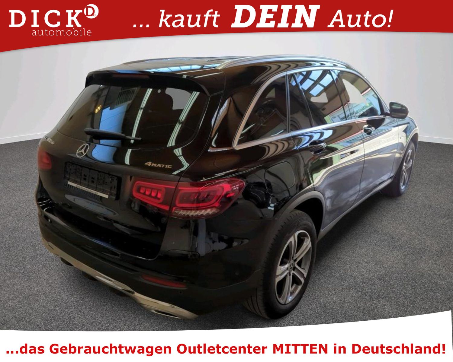 Fahrzeugabbildung Mercedes-Benz GLC 300de 4Mat 9G LED/ACC/NAVI/VIRTU/SHZ/RFK/8Fa