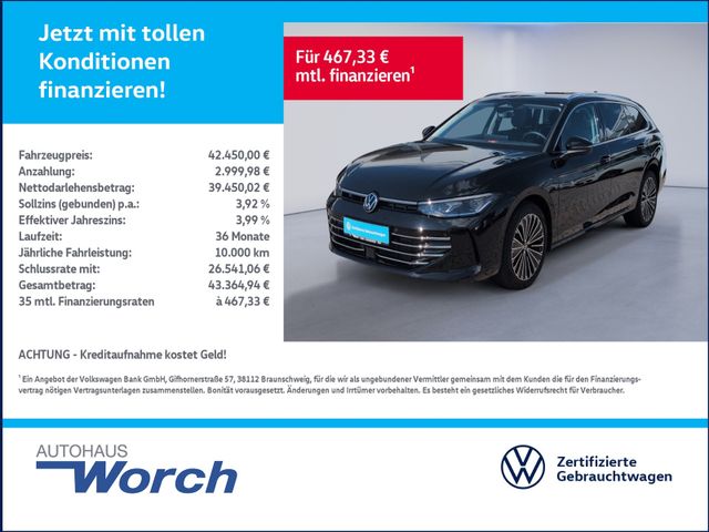 Passat Variant 2.0TDI DSG 4M Eleg. LEDER+AHK+