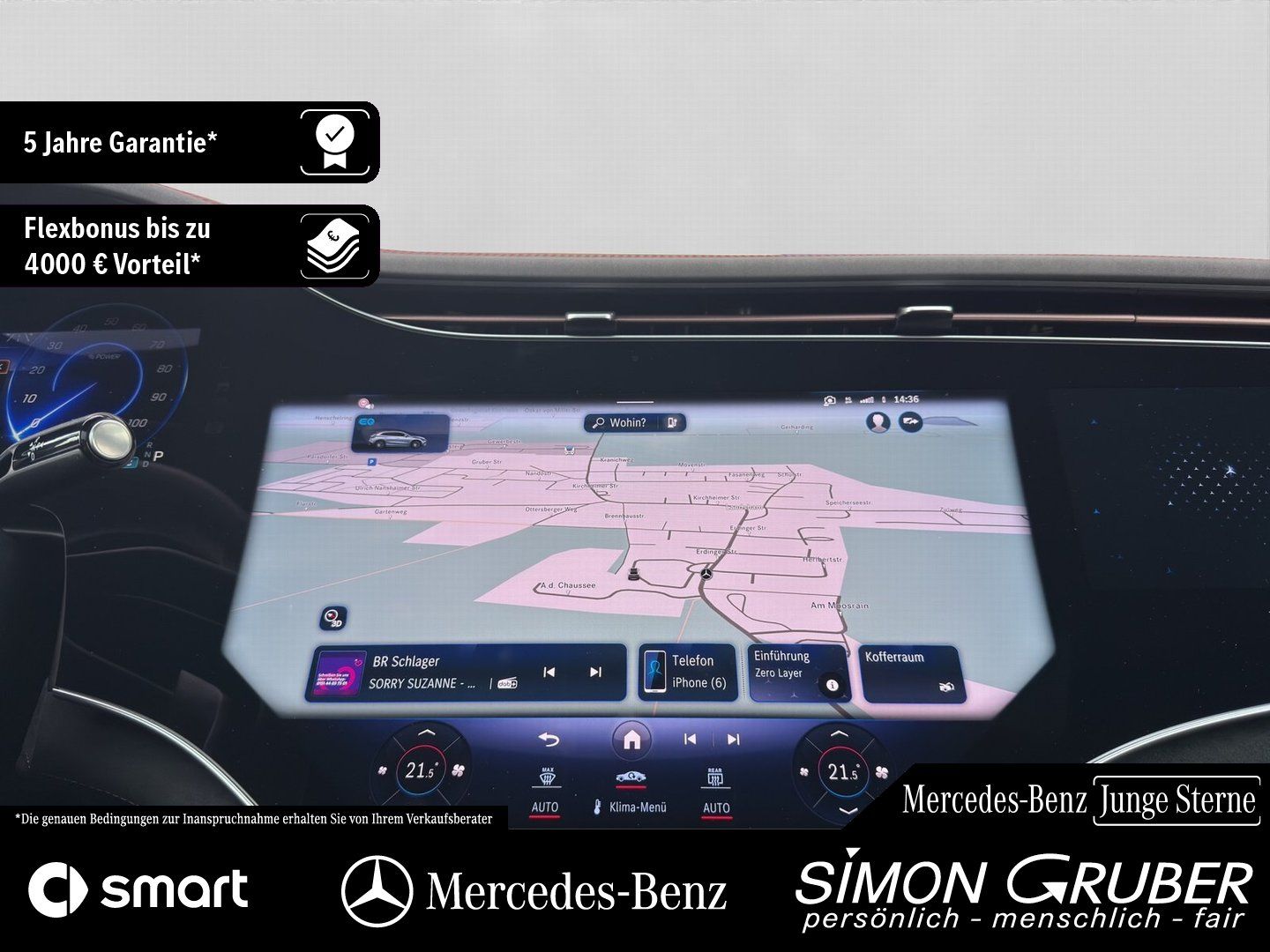 Fahrzeugabbildung Mercedes-Benz EQE 500 4M SUV AMG Hyper Airmatic HUD AHK