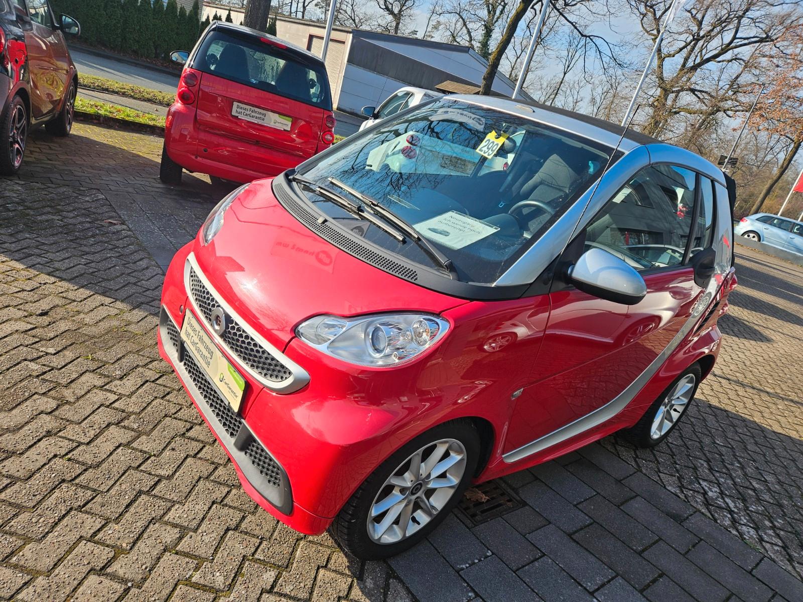 Smart ForTwo Cabrio MHD Passion Servo Klima Sitzheizun