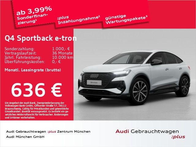 Audi Q4 Sportback e-tron 45 S line qu. Pano/AHK/Navi+