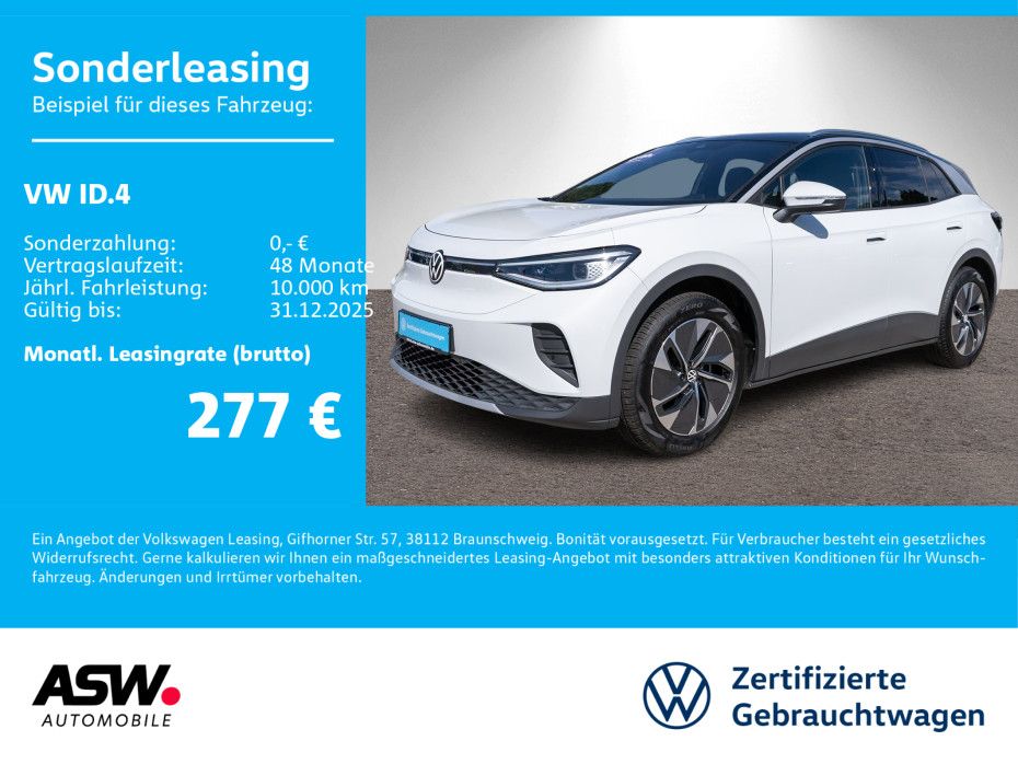 Volkswagen ID.4 Pure Performance LED NAV ACC WÄRMEPUMPE AHK