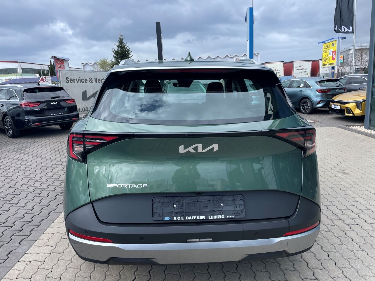Fahrzeugabbildung Kia Sportage Vision Kamera Verkehrszeichenerk LED