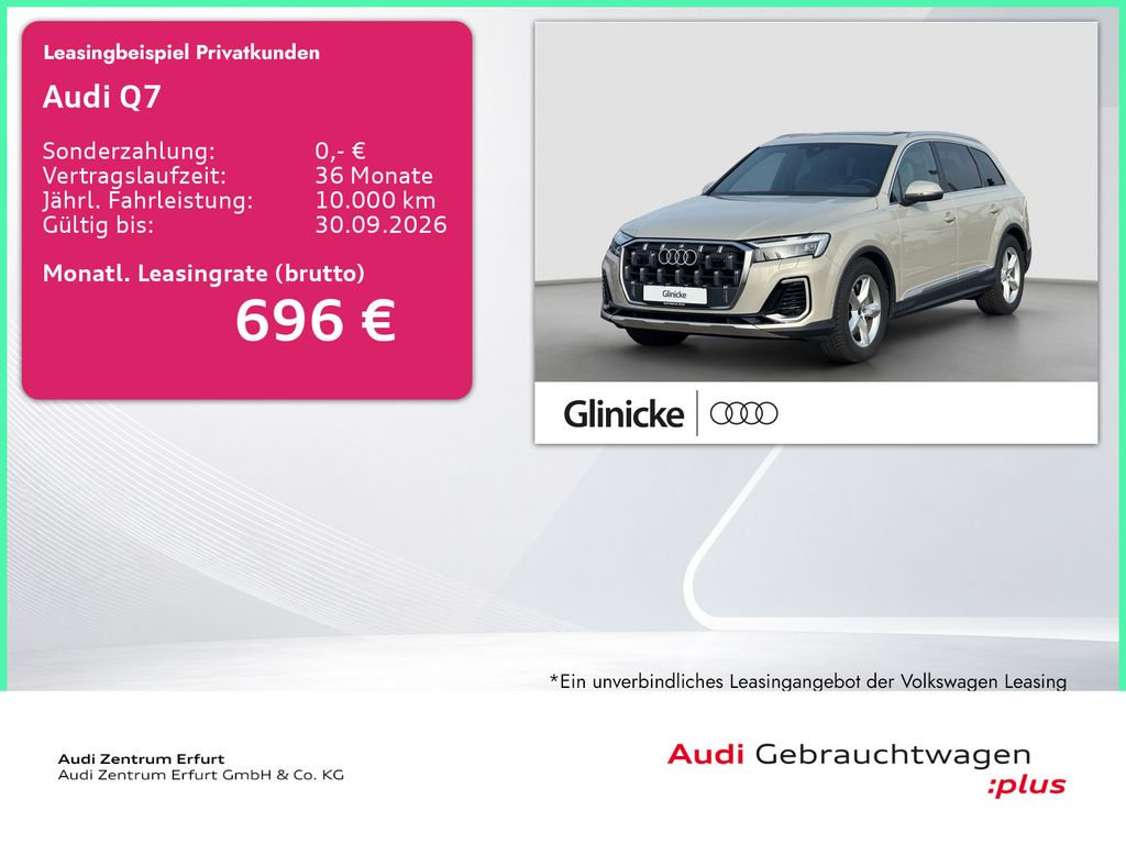 Audi Q7 55 TFSI quattro tiptronic S-Line Matrix Stand