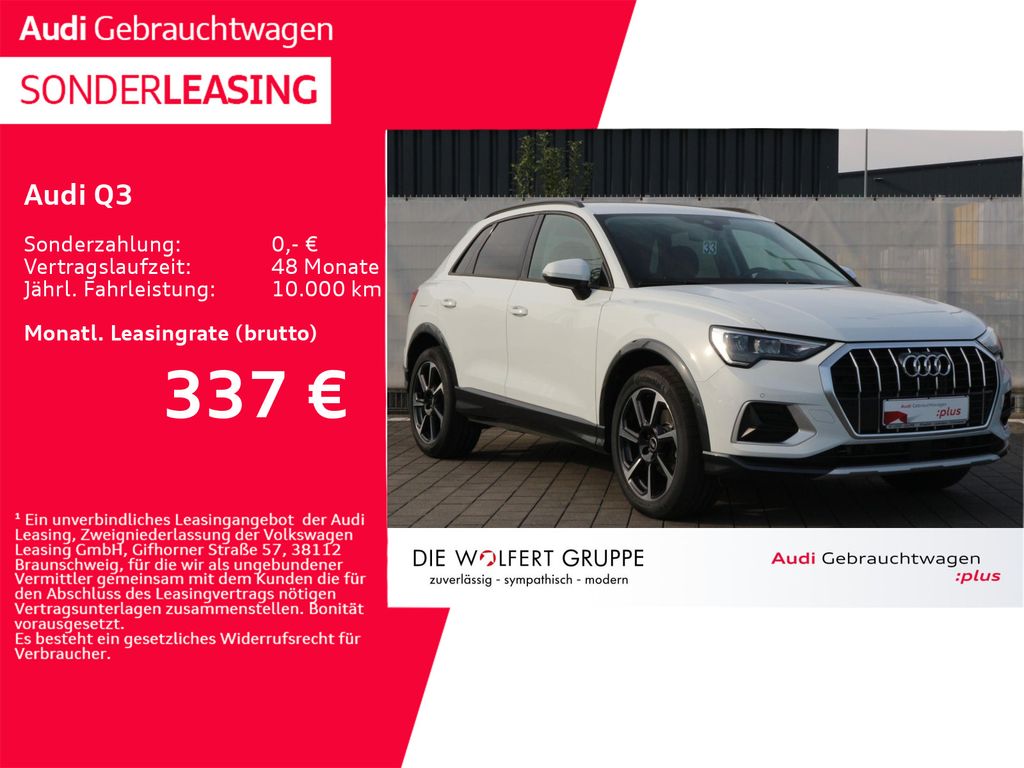 Q3 advanced 35 TDI S tronic ACC*AHK*NAVI*CARPLAY