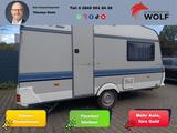 Hobby Prestige 425+Vorzelt+Fahrradträger Wohnwagen