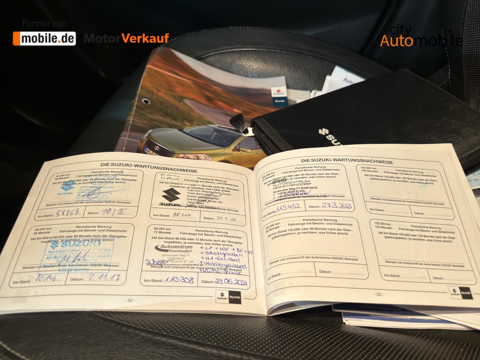 Suzuki SX4 S-Cross 4x4/1.HAND/V-LEDER/PANO/NAVI/KAM/SHZ