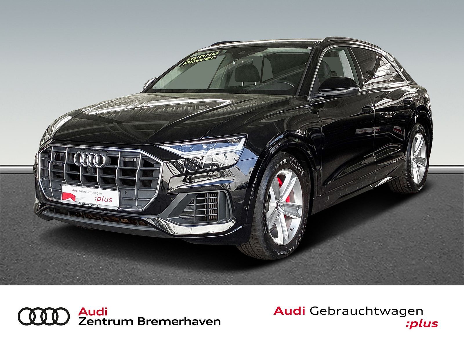 Audi Q8 2021, 3.0 hibrīds, Automāts, SUV/Apvidus, Melns — Latvijā