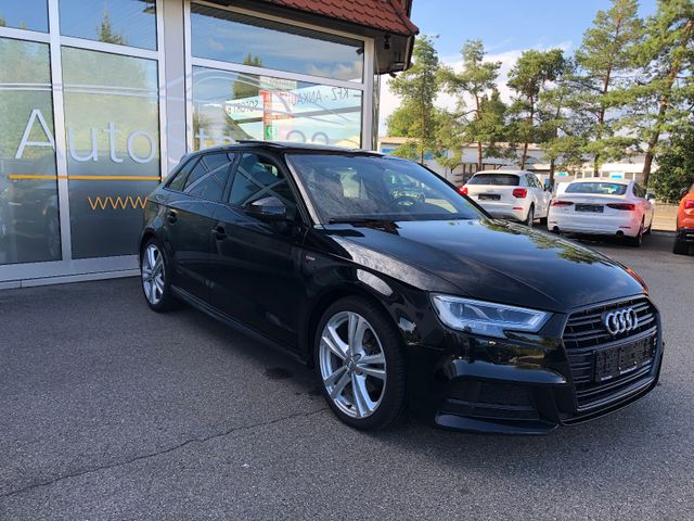 Audi A3 35 TFSI Sportback S tronic 3x S line Black