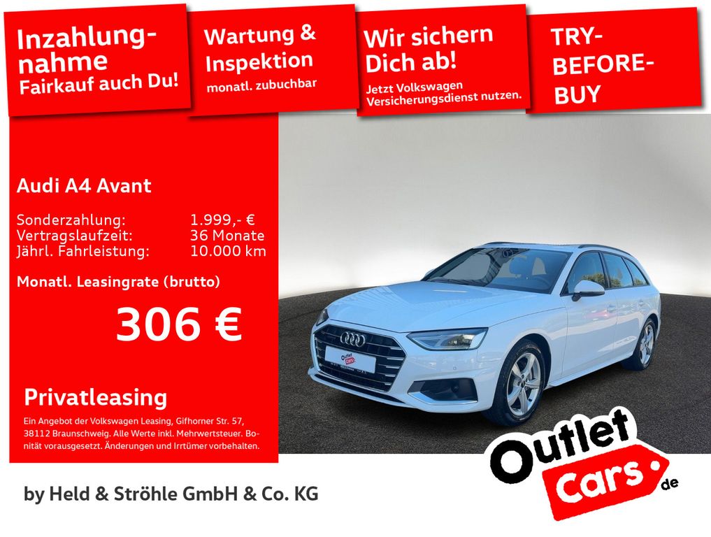 Audi A4 Avant advanced 40 TDI qu AHK NAVI PANO SOUND