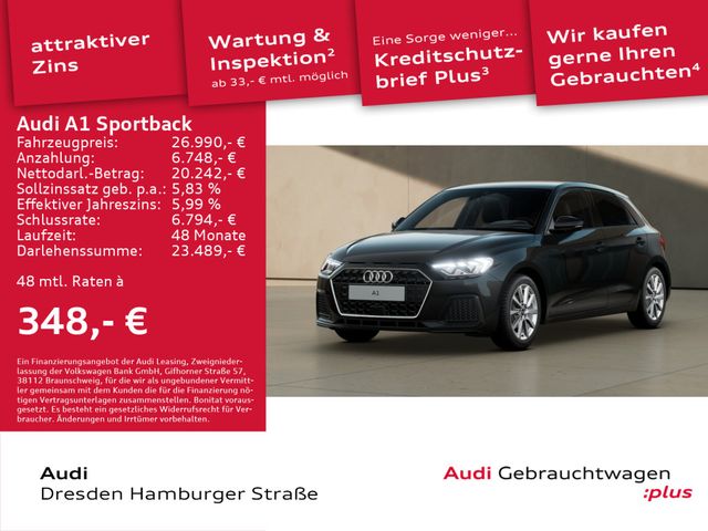 Audi A1 Sportback Advanced 25 TFSI 70(95) kW(PS) S tr