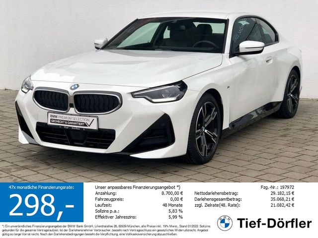 BMW 218i Coupé M Sportpaket NAVI/AMBI/HiFi/TEMPO/DAB