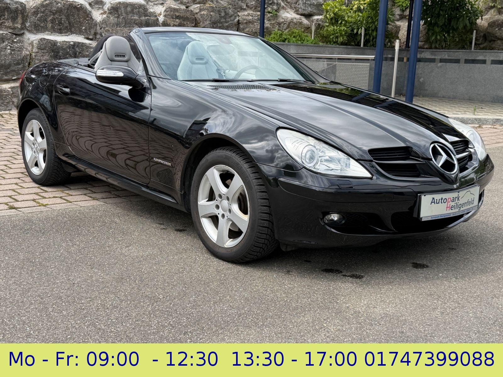 Mercedes-Benz SLK 200 K Navi Leder Autom. SHZ Airscarf 1H