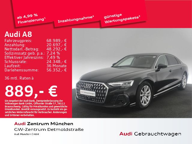 Audi A8 50 TDI qu. tiptr. Massage/Matrix/Virtual+