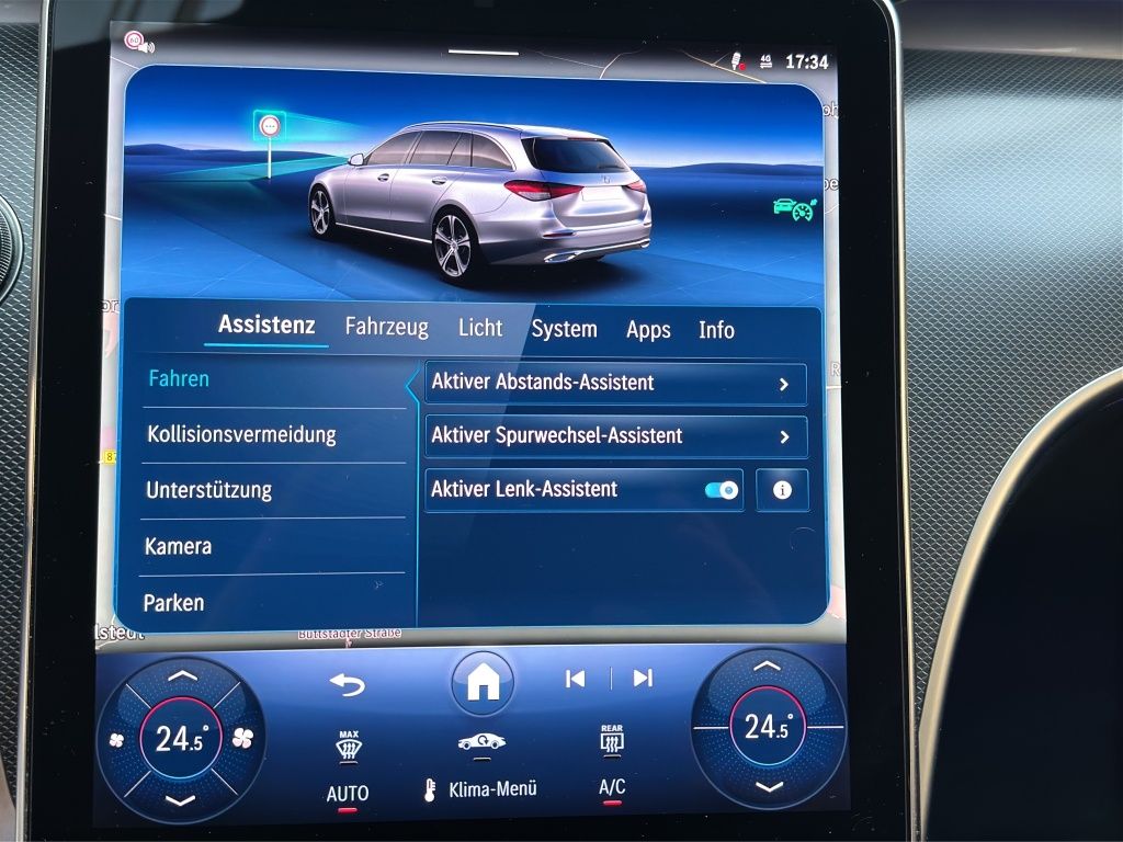 Fahrzeugabbildung Mercedes-Benz C 220 d T-Modell AMG Line*Night Paket*AHK*360