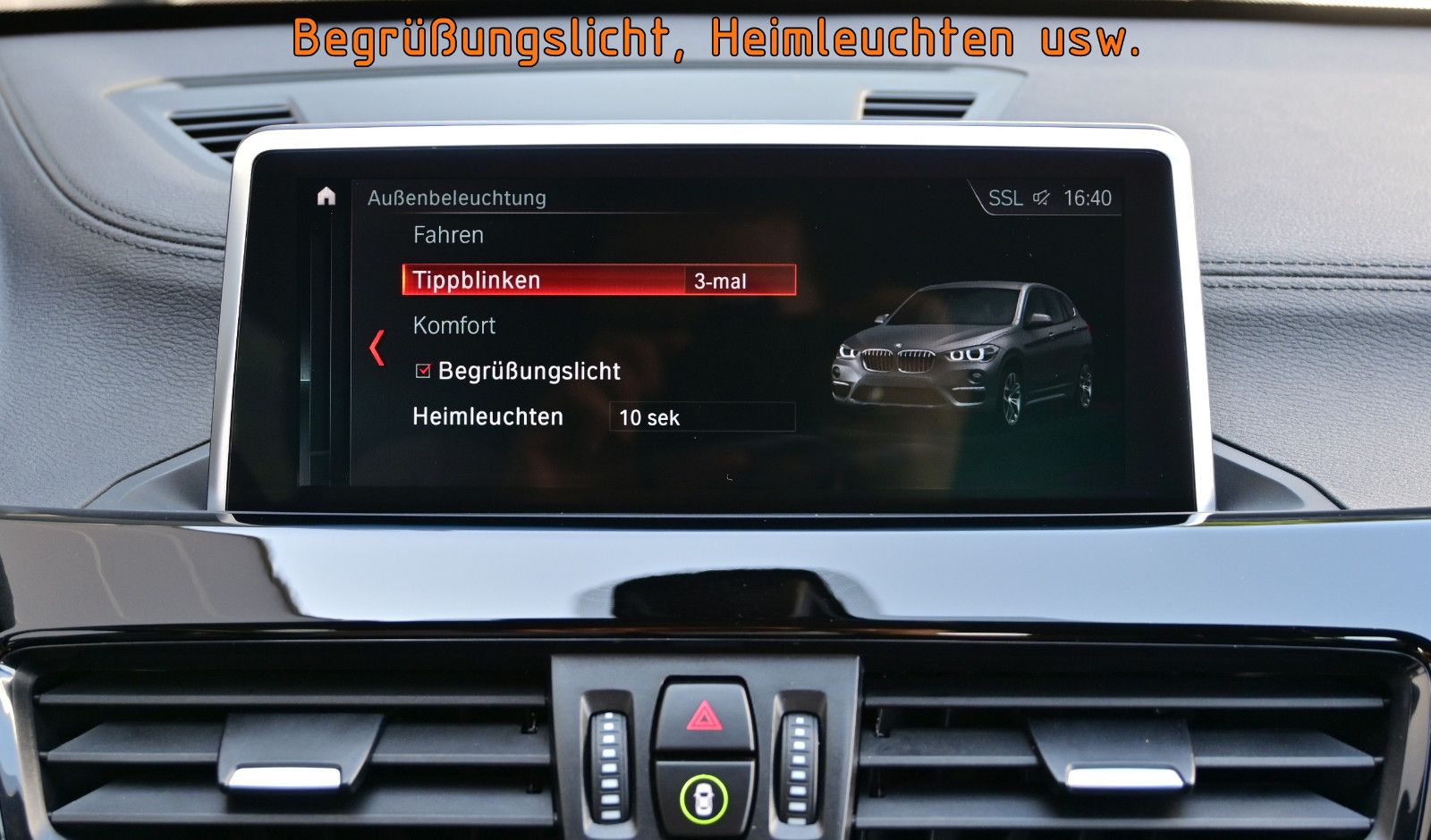 Fahrzeugabbildung BMW X1 sDr18d SPORT °AHK°DAB°KEYLESS°SPORTSITZE°18"°