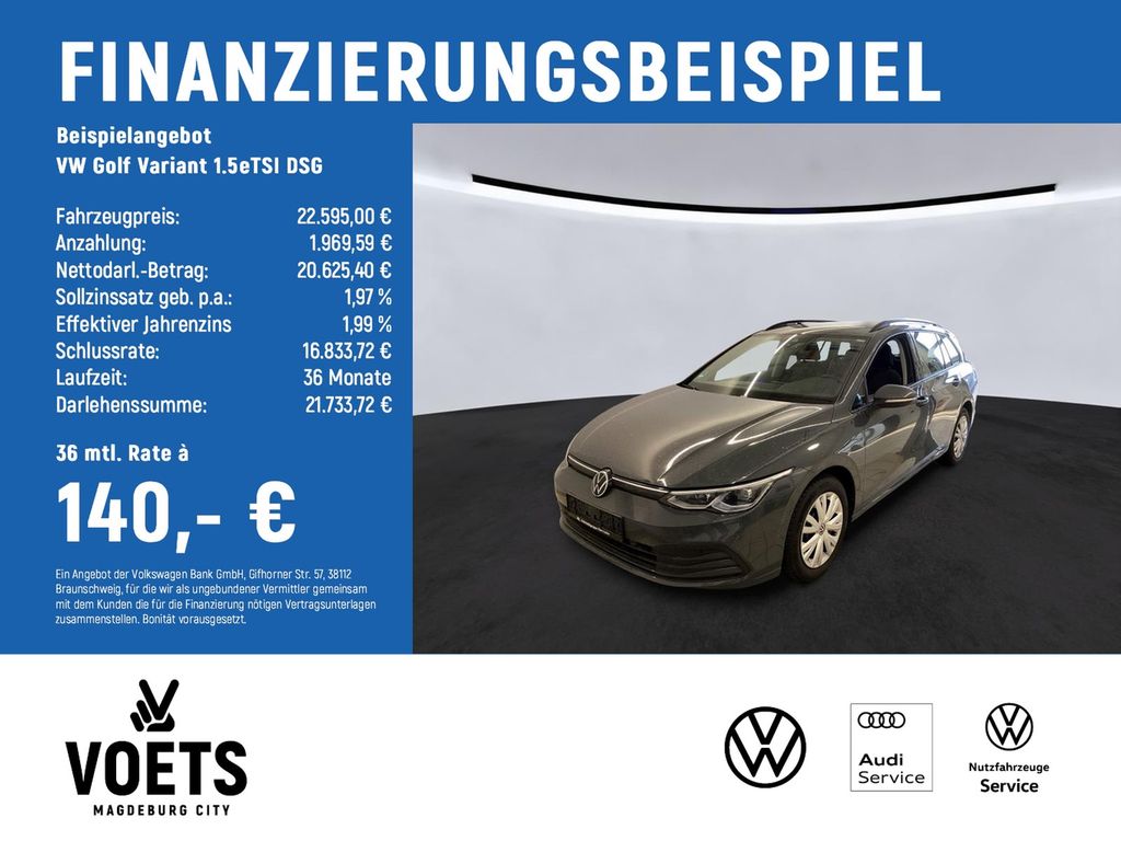 Golf Variant 1.5eTSI DSG Life LED+NAVI+ACC+DAB+