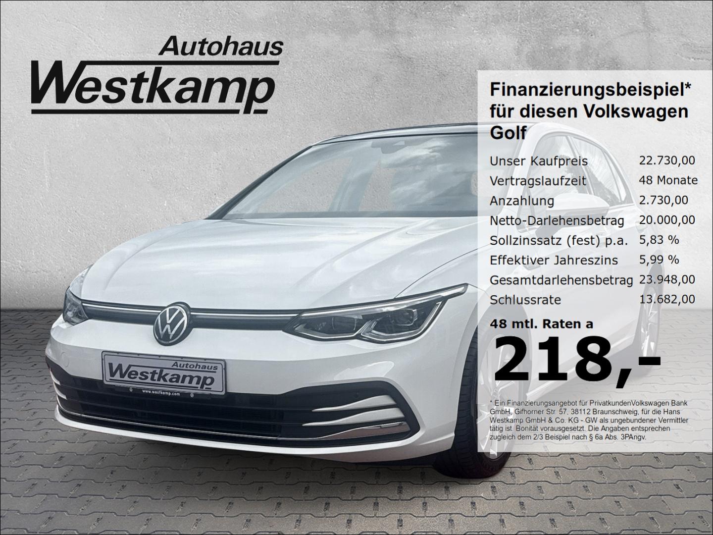 Volkswagen Golf Style 1,5 eTSI DSG Panodach AHK IQ-Light