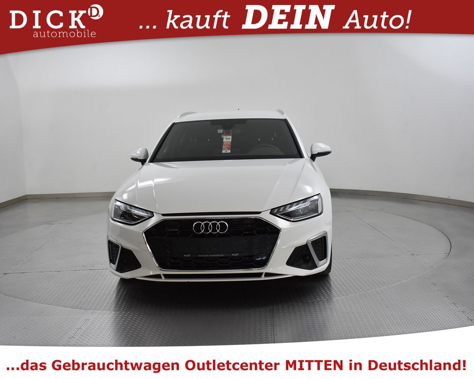 Audi A4 Av 40d Quatt Sport S LINE+B&O+LED+STANDHZ+18"