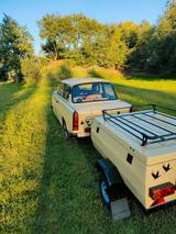 Trabant 601 und Anhänger HP 350.01 - Trabant Gebrauchtwagen