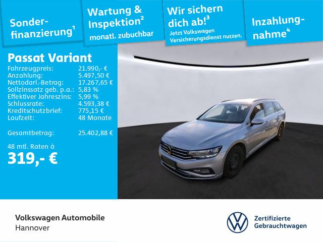 Volkswagen Passat Variant 2.0 TDI DSG Business Navi AHK Pan