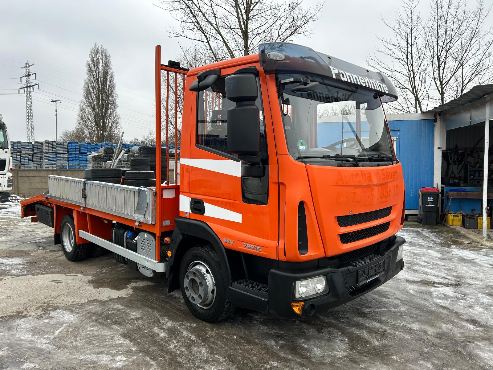 Iveco ML75E16 EEV AHK Rampen Elektr.Seilwinde Funk*TOP