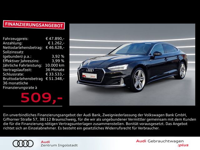 Audi A5 Sportback 40 TFSI qu S line MATRIX Advanced