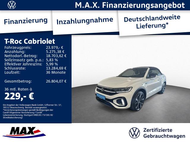 Volkswagen T-Roc Cabriolet 1.5 TSI DSG R LINE IQ.LIGHT+APP+, миниатюра 17