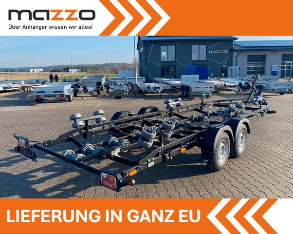 Lorries PP35-8825 Bootsanhänger 3,5t Boot 8,6m SCHWARZ
