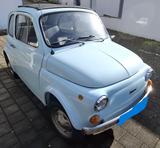 Fiat 500 F in Hellblau Oldtimer - Fiat 500 aus 1973